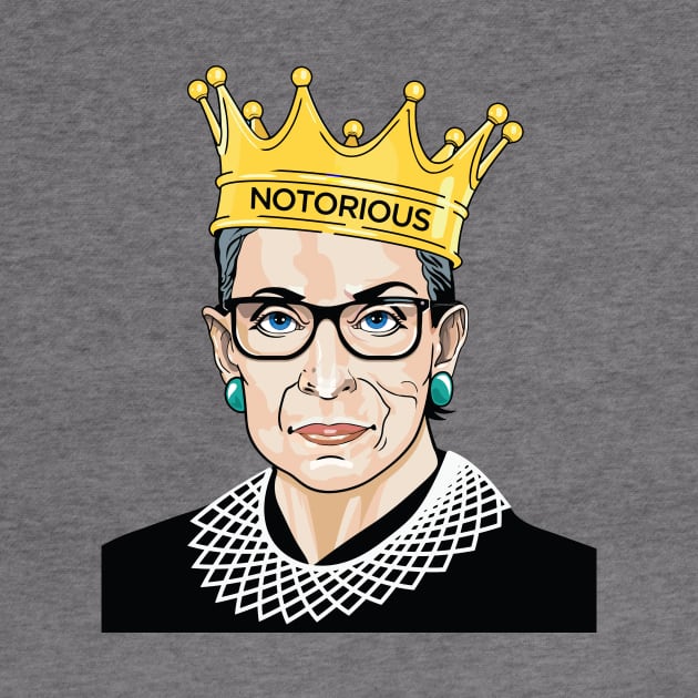 Notorius Ruth Bader Ginsburg by Djokolelono